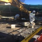 REMOVING ASBESTOS AFTER A FIRE